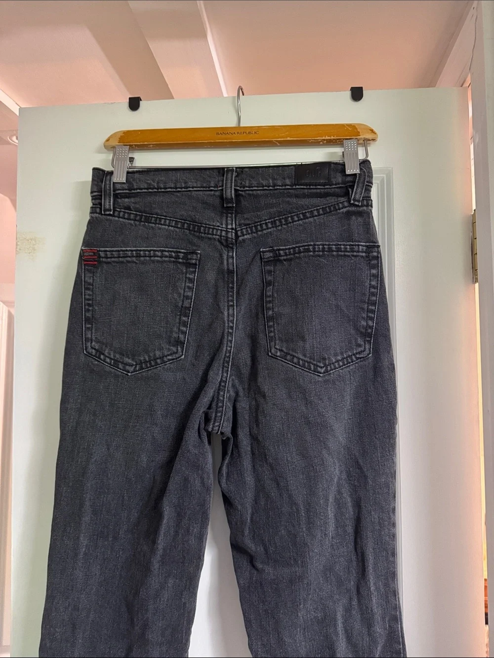 BDG Black High-Rise Flare Jeans